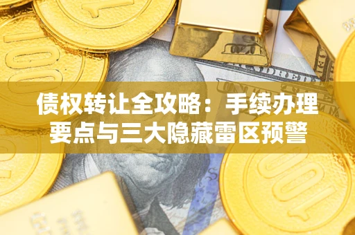 武汉债权转让全攻略：手续办理要点与三大隐藏雷区预警