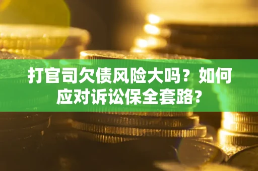 武汉打官司欠债风险大吗？如何应对诉讼保全套路？