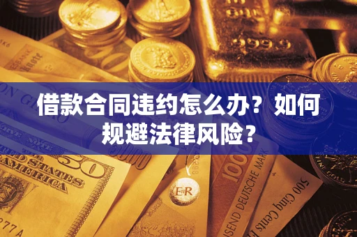 武汉借款合同违约怎么办？如何规避法律风险？
