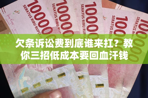 武汉欠条诉讼费到底谁来扛？教你三招低成本要回血汗钱